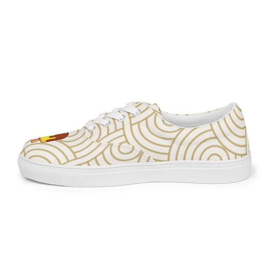 Zapatillas de lona con cordones para mujer"Alma"