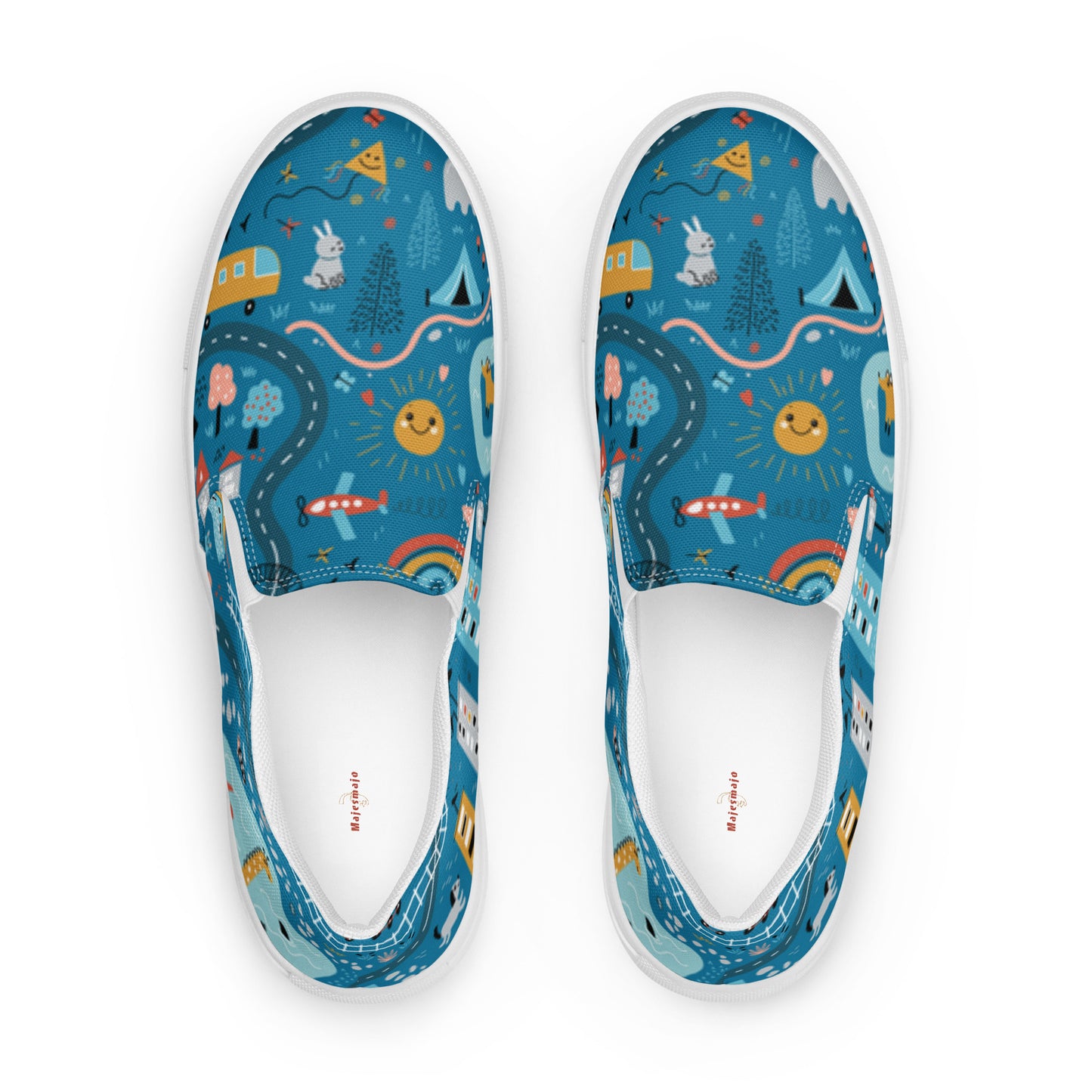 Zapatillas de lona sin cordones para mujer"Neiji"