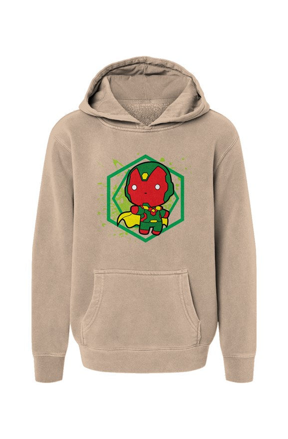 Sudadera-Dyed Hoodie"anime"