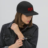 Gorra de cinco paneles"MJM"