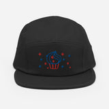 Gorra de cinco paneles"magdalena bandera americana"