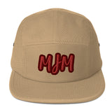 Gorra de cinco paneles"MJM"