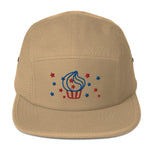 Gorra de cinco paneles"magdalena bandera americana"