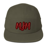 Gorra de cinco paneles"MJM"