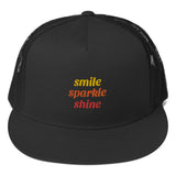 Trucker Cap "Smile Sparkle Shine".