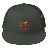 Trucker Cap "Smile Sparkle Shine".