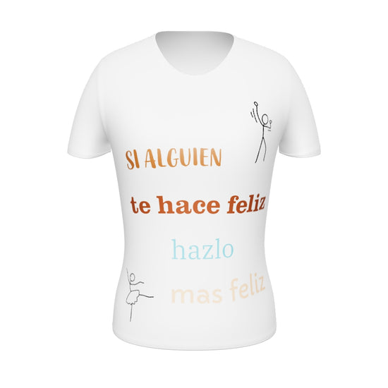 Camiseta deportiva mujer all over