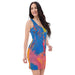 Vestido para sublimación cortado y cosido