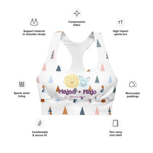 Sujetador deportivo ancho"majesmajo"