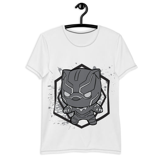 Camiseta deportiva hombre all over"black panter"