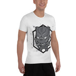 Camiseta deportiva hombre all over"black panter"