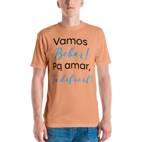 Camiseta para hombre"Vamos beber"