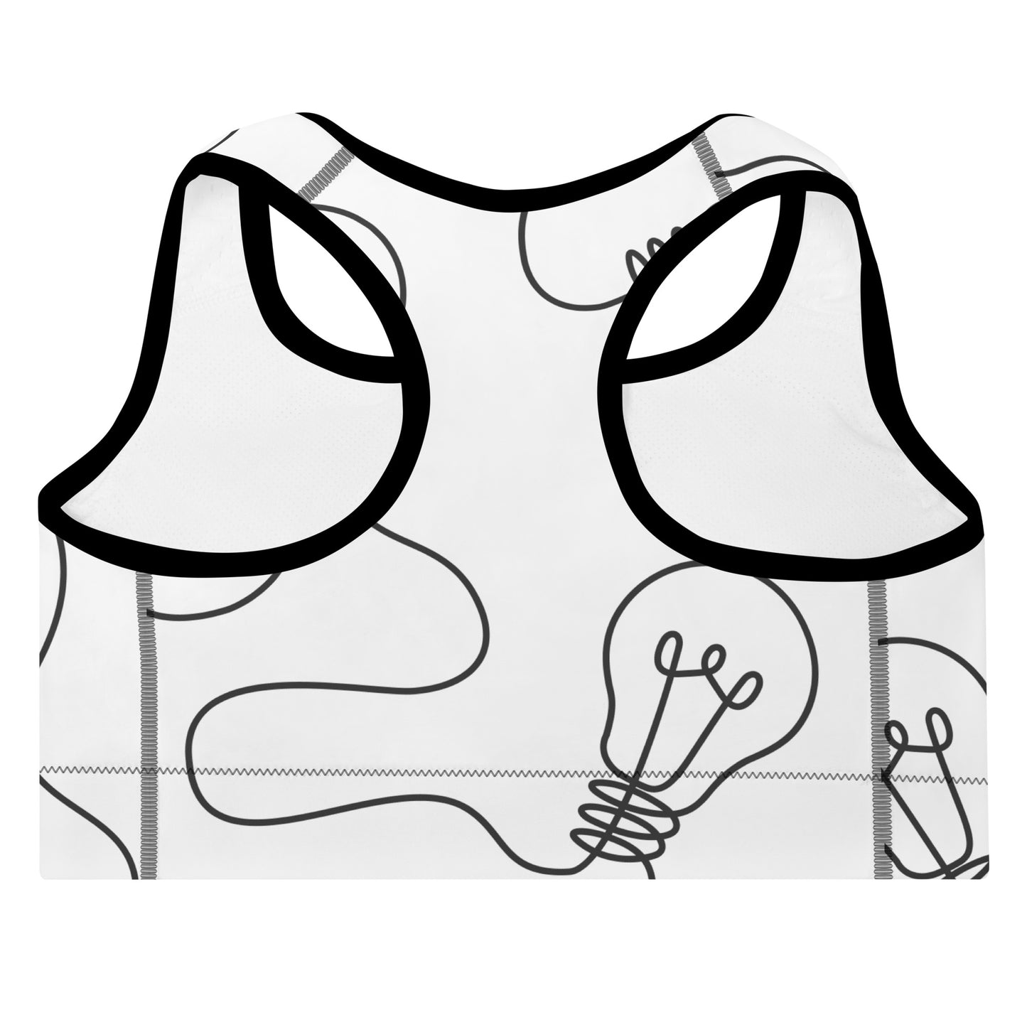 Sujetador deportivo relleno"Hage"