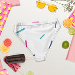 Recycling-Bikinihose mit hoher Taille "mjm"