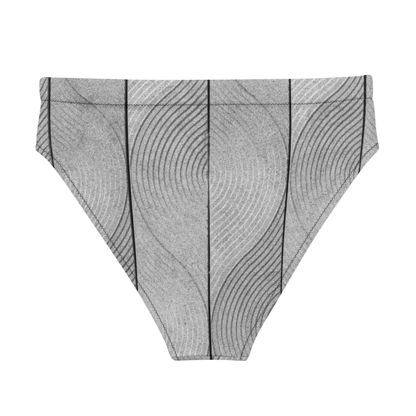 Braguita bikini reciclada talle alto all over"Orle"