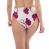 Braguita bikini reciclada talle alto all over"Balti"