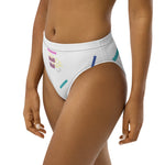 Braguita bikini reciclada talle alto all over"mjm"