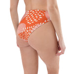 Braguita bikini reciclada talle alto all over"Chandi"