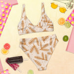 Bikini reciclado talle alto all over"style"