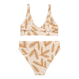 Bikini reciclado talle alto all over"style"