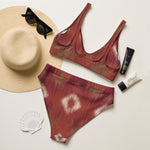 Bikini reciclado talle alto all over"style"