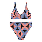 Bikini reciclado talle alto all over"jiang"