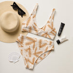 Bikini reciclado talle alto all over"style"