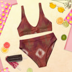 Bikini reciclado talle alto all over"style"