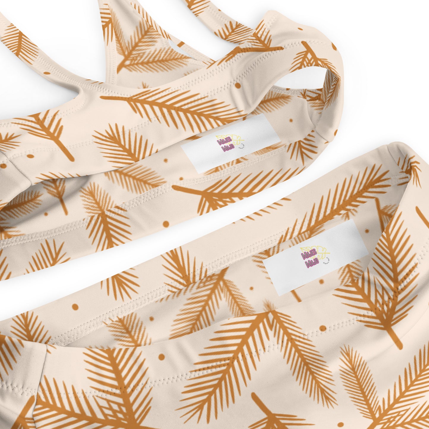 Bikini reciclado talle alto all over"style"