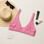 Sujetador bikini reciclado con relleno all over"majesmajo"