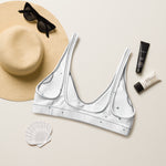 Sujetador bikini reciclado con relleno all over"Kothagudem"