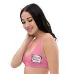 Sujetador bikini reciclado con relleno all over"majesmajo"