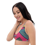 Sujetador bikini reciclado con relleno all over"Jiamu"