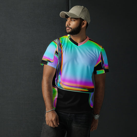 Camiseta de deporte reciclada unisex"Ouricu"