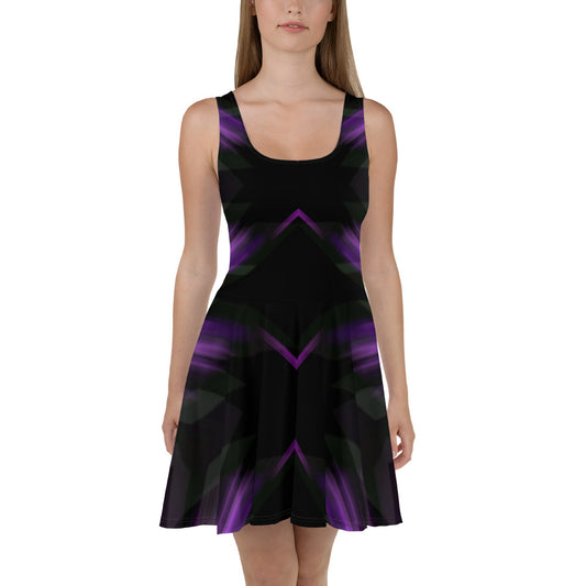 Vestido skater"Óbni"