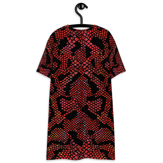 Vestido camiseta"Mezhdurechen"