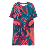 Vestido camiseta"abstract"