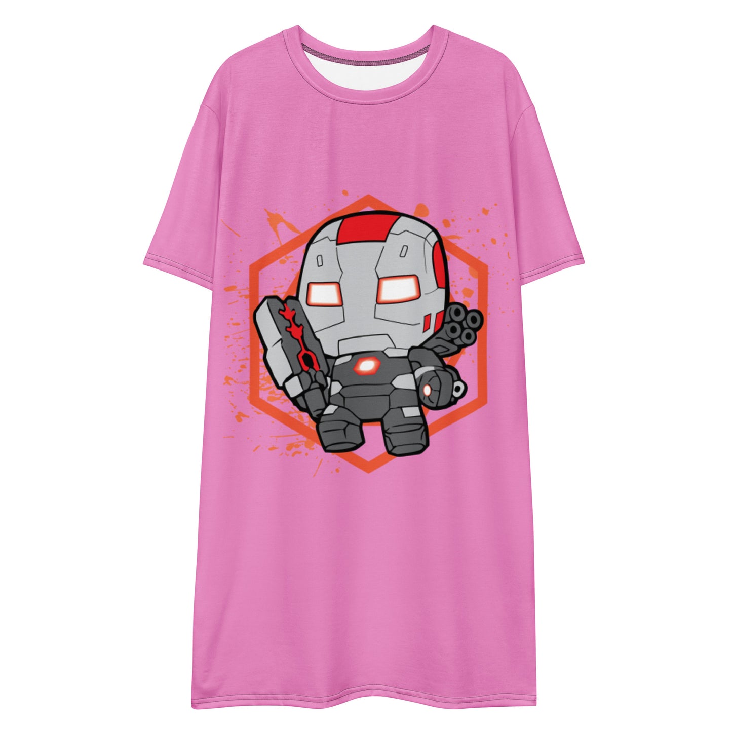 Vestido camiseta"maquina de guerra"