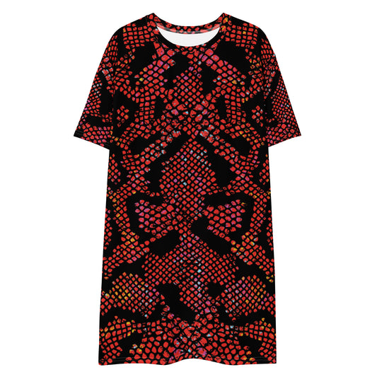 Vestido camiseta"Mezhdurechen"