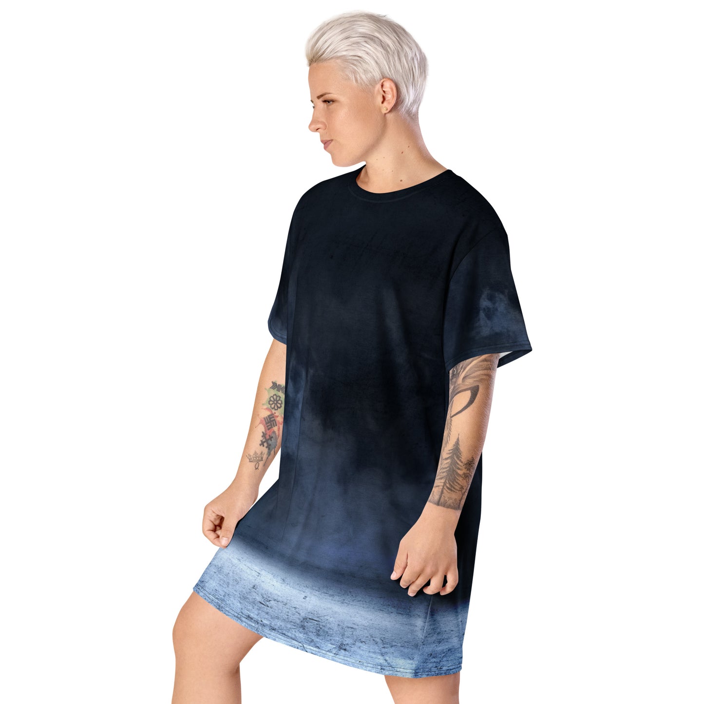 Vestido camiseta"Manches"