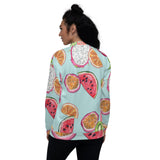 Chaqueta bomber all over unisex"frutas"