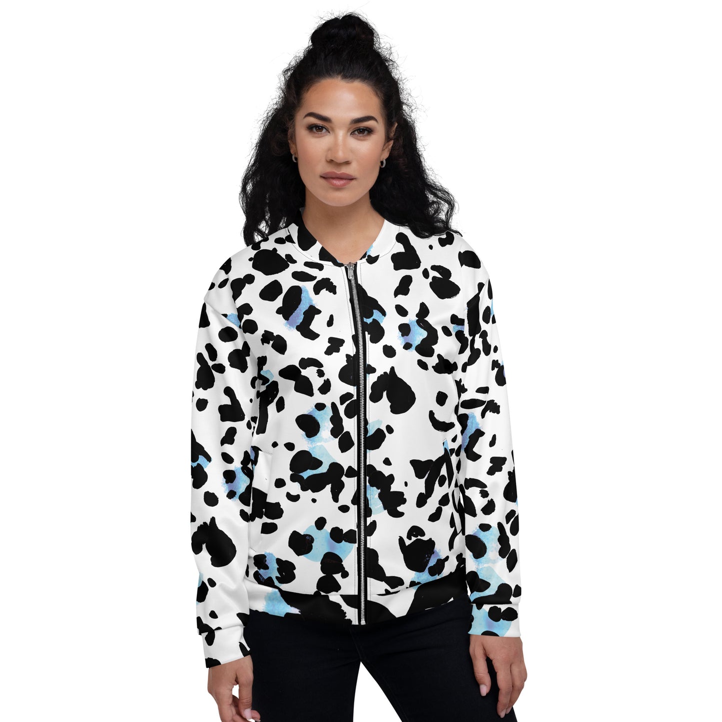 Chaqueta bomber all over unisex"Mana"