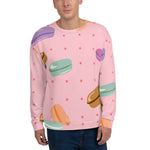 Sudadera unisex"macarrones"