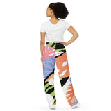 Weite Unisex-Allover-Hose "mjm abstract"