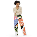 Weite Unisex-Allover-Hose "mjm abstract"