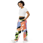 Weite Unisex-Allover-Hose "mjm abstract"