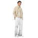 Pantalón ancho all over unisex