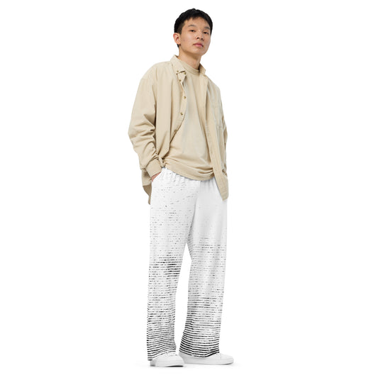 Pantalón ancho all over unisex"Edir"