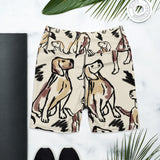 Pantalones cortos de yoga"dogs"