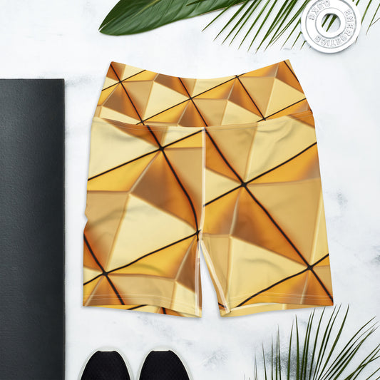 Pantalones cortos de yoga"gold style"